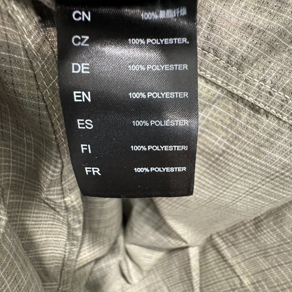 Kuhl Shirt Mens 2XL Olive Green Check Hiking Camping Rucking Walking Outdoor - Picture 6 of 6